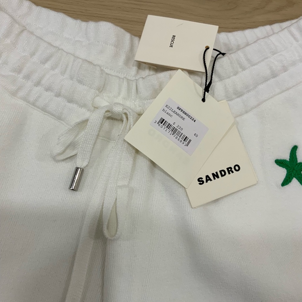 SANDRO Leandre Knit Bermuda Shorts - Picture 7 of 10
